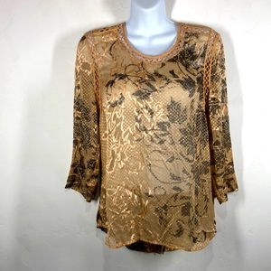 Meadow Rue Anthropologie blouse size small
